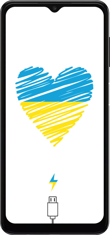 TPU чехол Подзарядка сердца v2 для Samsung Galaxy A04s - 5295b-2877 изображение 