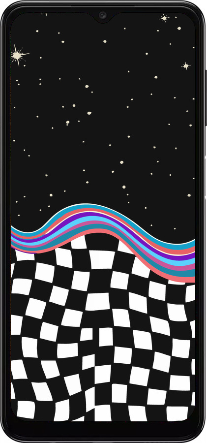 TPU чехол Абстрактный космос для Samsung Galaxy A04s - 5512b-2877 изображение 