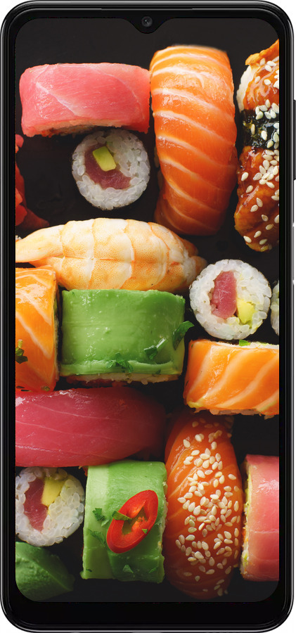 TPU чехол Суши v2 для Samsung Galaxy A13 5G - 5539b-3853 изображение 