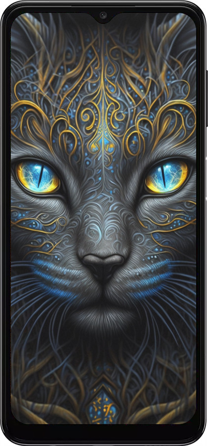 TPU чехол Кошка для Samsung Galaxy A13 5G - 5548b-3853 изображение 