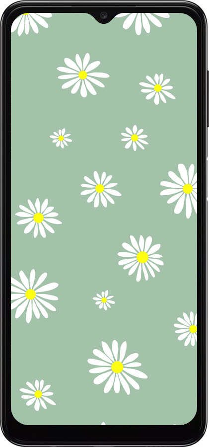 TPU чехол Ромашки v4 для Samsung Galaxy A13 5G - 5603b-3853 изображение 