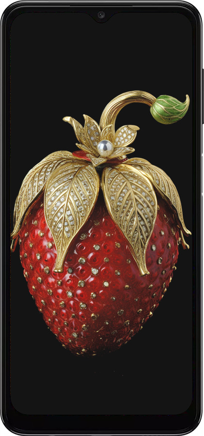 TPU чехол Клубника v3 для Samsung Galaxy A04s - 5638b-2877 изображение 