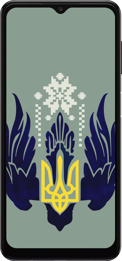TPU чехол Тризуб із крилами для Samsung Galaxy A13 5G - 5640b-3853 изображение 