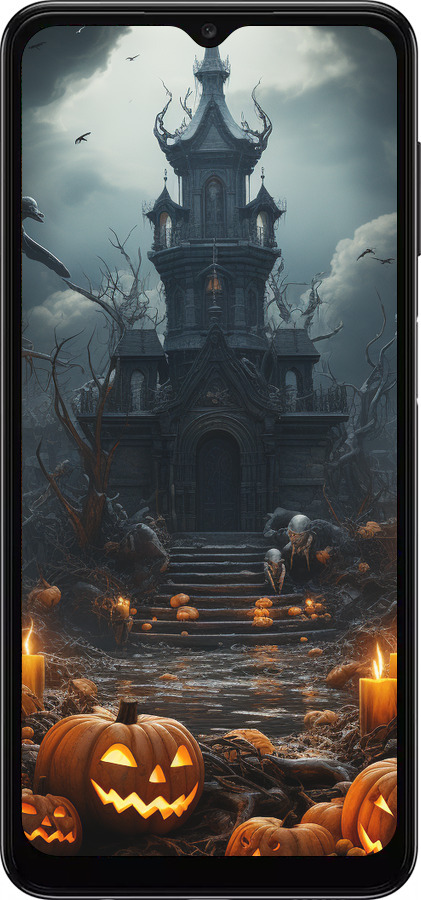 TPU чехол Мрачный дом для Samsung Galaxy A04s - 5655b-2877 изображение 
