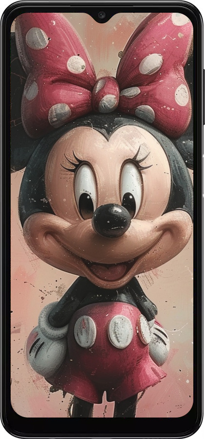 TPU чехол Minnie Mouse для Samsung Galaxy A04s - 6054b-2877 изображение 