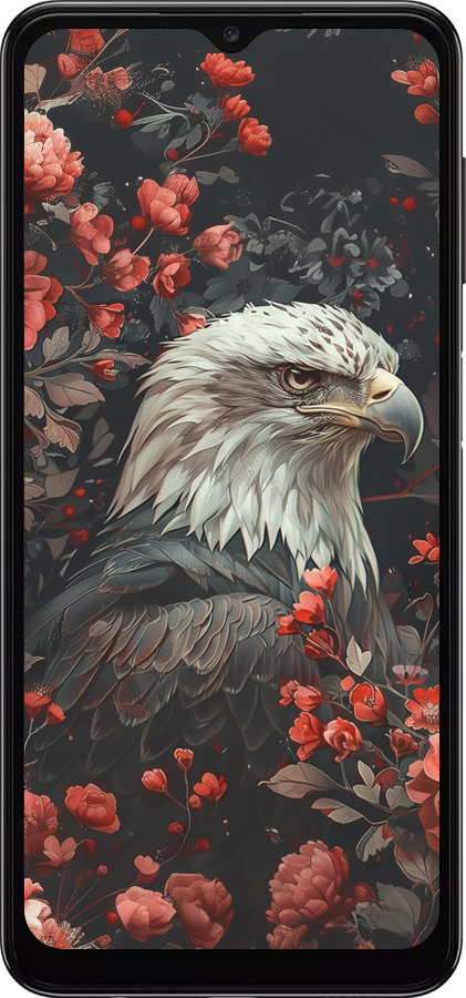 TPU чехол Квітковий вартовий для Samsung Galaxy A04s - 6102b-2877 изображение 