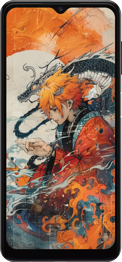 TPU чехол Зеницу Агацума для Samsung Galaxy A04s - 6114b-2877 изображение 