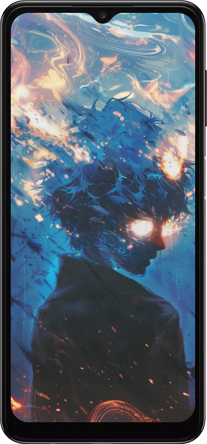 TPU чехол Сатору Годжо для Samsung Galaxy A04s - 6129b-2877 изображение 
