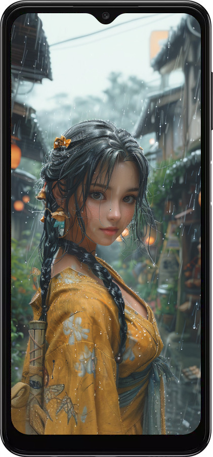 TPU чехол Anime-girl для Samsung Galaxy A13 5G - 6133b-3853 изображение 
