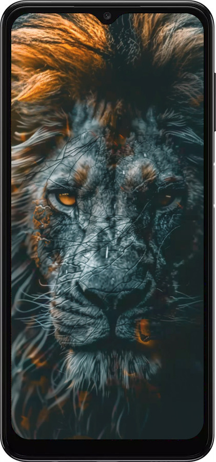 TPU чехол Лев в сумерках для Samsung Galaxy A04s - 6154b-2877 изображение 