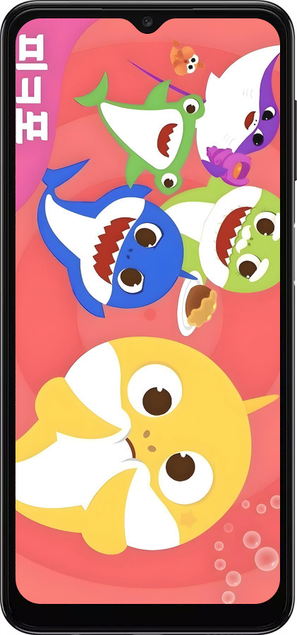 TPU чехол Бейби Шаркс для Samsung Galaxy A13 5G - 6305b-3853 изображение 