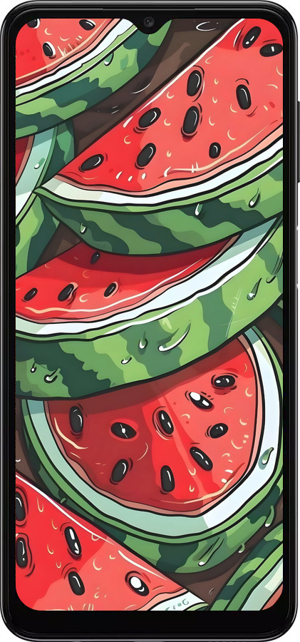 TPU чехол Арбуз для Samsung Galaxy A13 5G - 6315b-3853 изображение 