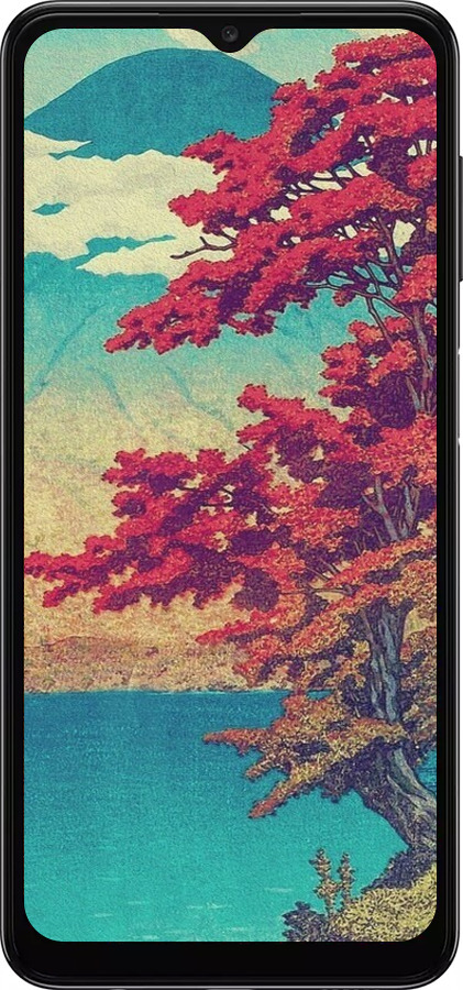 TPU чехол С изображением природы для Samsung Galaxy A04s - 6469b-2877 изображение 