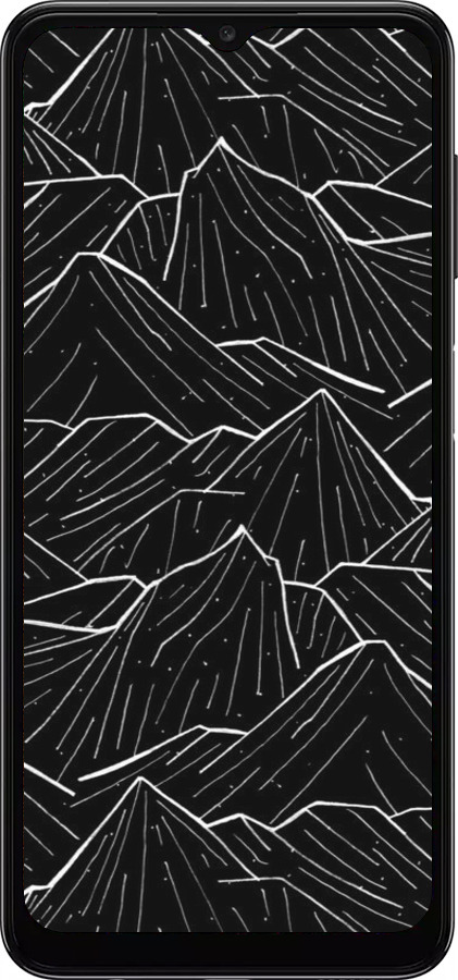 TPU чехол С изображением Темных гор для Samsung Galaxy A04s - 6489b-2877 изображение 