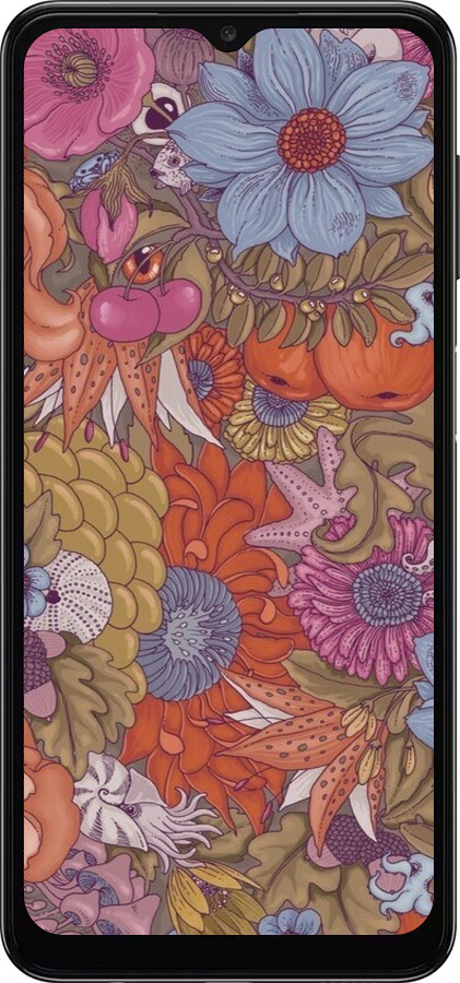 TPU чехол Абстрактні  квіти для Samsung Galaxy A13 5G - 6526b-3853 изображение 