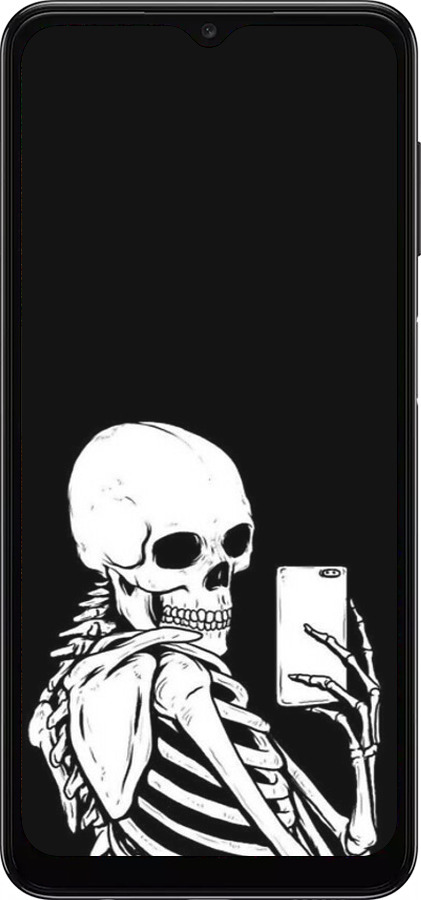 TPU чехол Скелет делает Selfie для Samsung Galaxy A13 5G - 6535b-3853 изображение 