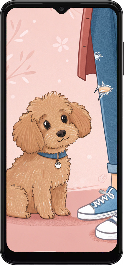 TPU чехол Мальтипу 3 для Samsung Galaxy A04s - 6706b-2877 изображение 