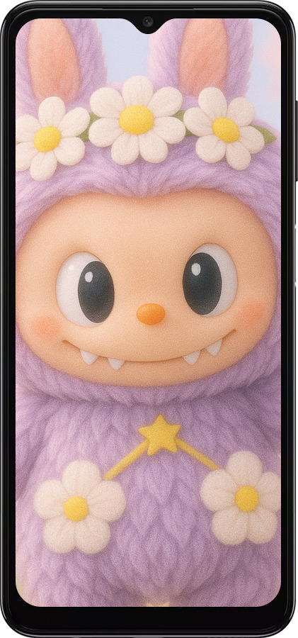 TPU чехол Лабубу 1 для Samsung Galaxy A13 5G - 6709b-3853 изображение 