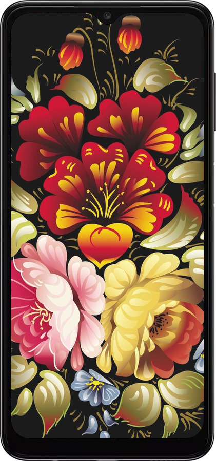 TPU чехол Хохлома 6 для Samsung Galaxy A04s - 829b-2877 изображение 