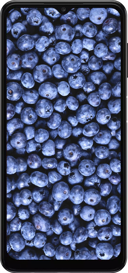 TPU чехол Черника для Samsung Galaxy A04s - 851b-2877 изображение 
