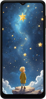 Силиконовый чехол Маленький принц для Samsung Galaxy A13 5G - 6326u-3853 изображение 