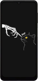 Силіконовий чехол Кішка для Samsung Galaxy A04s - 6505u-2877 изображение 