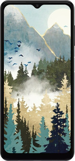 Силиконовый чехол С изображением лесного пейзажа для Samsung Galaxy A13 5G - 6548u-3853 изображение 