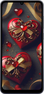 TPU чехол Сердечки v4 для Samsung Galaxy A05 - 5834b-3355 изображение 