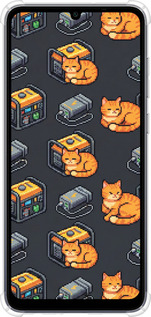 Силикон с усиленными углами чехол Autonomous Zone для Samsung Galaxy A05 - 6771sp-3355 изображение 