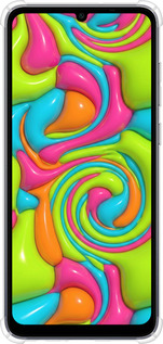 Силикон с усиленными углами чехол Y2K Jelly Dream для Samsung Galaxy A05 - 6780sp-3355 изображение 