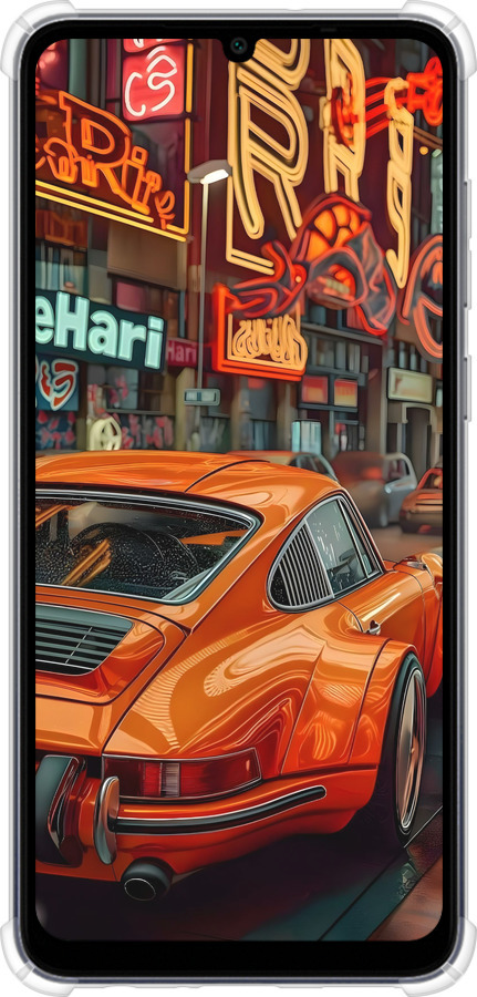 Силикон с усиленными углами чехол Порше для Samsung Galaxy A05 - 6334sp-3355 изображение 