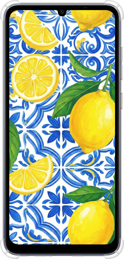 Силикон с усиленными углами чехол Grocery Girl Italian Summer для Samsung Galaxy A05 - 6766sp-3355 изображение 