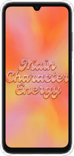 Силикон с усиленными углами чехол Aura Gradient Main Character Energy Aesthetic Y2K для Samsung Galaxy A05s - 6783sp-3356 изображение 