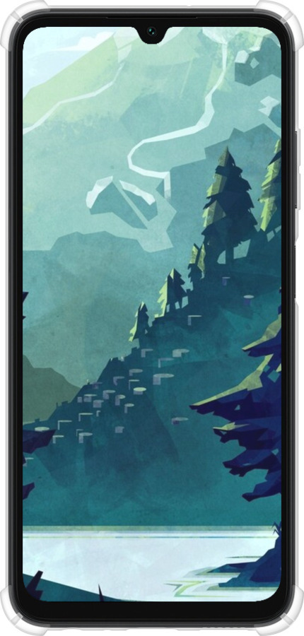 Силіконовий протиударний с посиленими кутами чехол № 5424 для Samsung Galaxy A05s - 5424sp-3356 изображение 