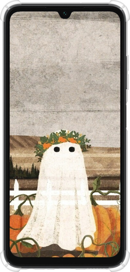 Силикон с усиленными углами чехол Призрак для Samsung Galaxy A05s - 6245sp-3356 изображение 