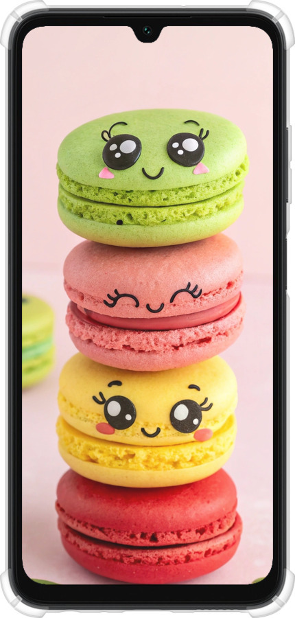 Силикон с усиленными углами чехол Печенье для Samsung Galaxy A05s - 6693sp-3356 изображение 