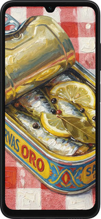 Силиконовый чехол Vintage Sardine Tin Phone для Samsung Galaxy A05s - 6772u-3356 изображение 