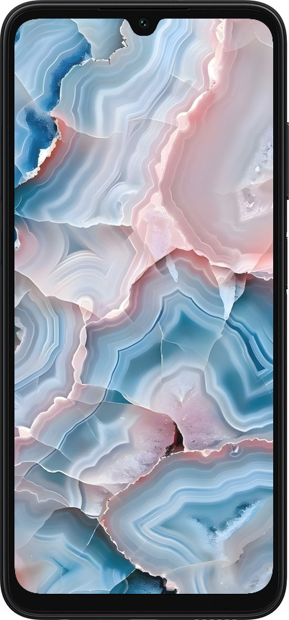 Силиконовый чехол Мрамор для Samsung Galaxy A05s - 6306u-3356 изображение 