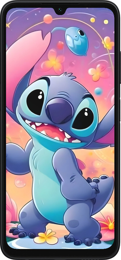 Силіконовий чехол Стич 2 для Samsung Galaxy A05s - 6371u-3356 изображение 