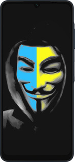 Силіконовий чехол Український анонімус для Samsung Galaxy A06 4G - 1062u-3776 изображение 