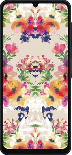 Силиконовый чехол Цветочный узор для Samsung Galaxy A06 4G - 1083u-3776 изображение 