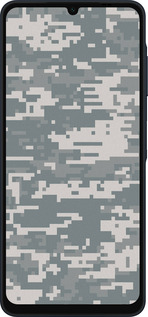 Силиконовый чехол Камуфляж для Samsung Galaxy A06 4G - 1085u-3776 изображение 