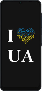 Силиконовый чехол I love UA для Samsung Galaxy A06 4G - 1112u-3776 изображение 