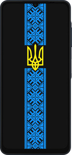 Силіконовий чехол Тризуб в вишиванці для Samsung Galaxy A06 4G - 1158u-3776 изображение 