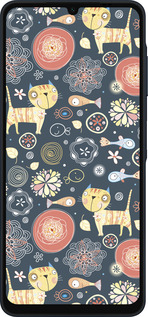 Силіконовий чехол Кошенята v4 для Samsung Galaxy A06 4G - 1224u-3776 изображение 