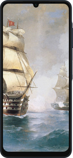 Силиконовый чехол Айвазовский. Корабли для Samsung Galaxy A06 4G - 160u-3776 изображение 