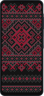 Силиконовый чехол Вышиванка 52 для Samsung Galaxy A06 4G - 1763u-3776 изображение 