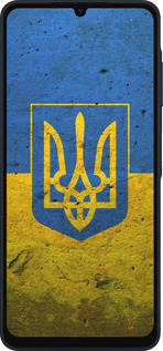 Силиконовый чехол Флаг и герб Украины 2 для Samsung Galaxy A06 4G - 378u-3776 изображение 