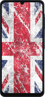 Силіконовий чехол Прапор Великобританії 1 для Samsung Galaxy A06 4G - 386u-3776 изображение 