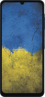 Силиконовый чехол Флаг Украины 2 для Samsung Galaxy A06 4G - 401u-3776 изображение 